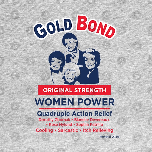 Gold Bond Label Golden Girls by Alema Art